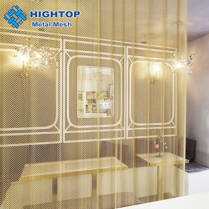 Decorative Metal Wire Mesh / Metal Ring Mesh Curtain / Chain Mail Mesh