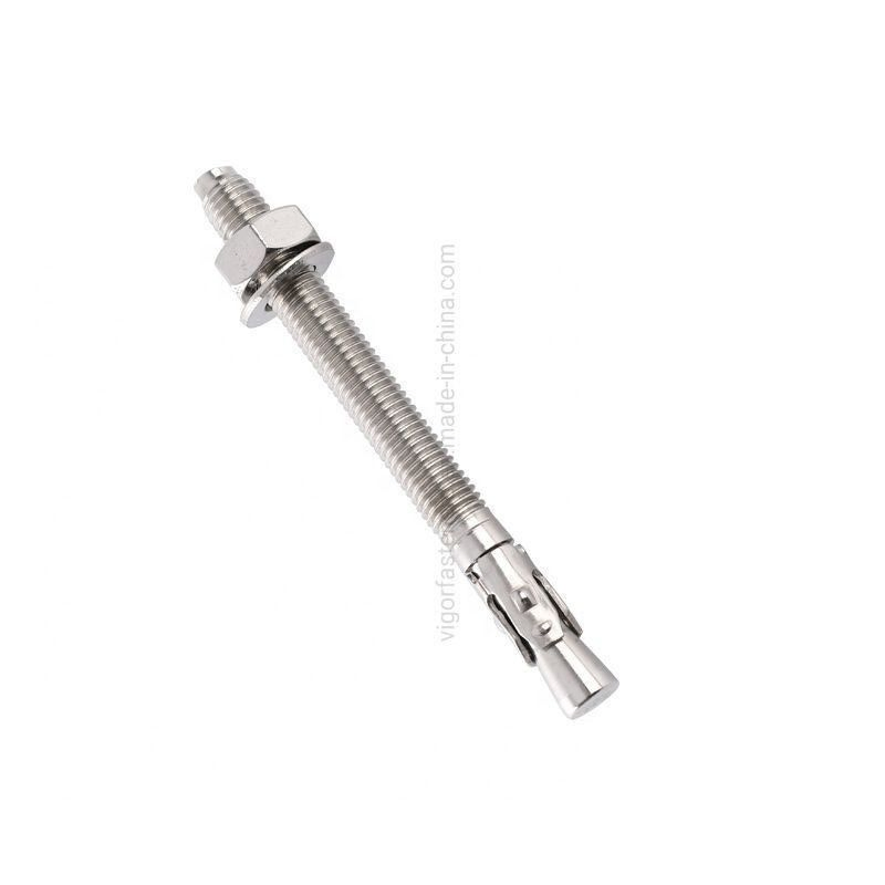 Perfect Quality and Bottom Price 304 Stainless Steel Wedge Anchor Bolt for Building Construction