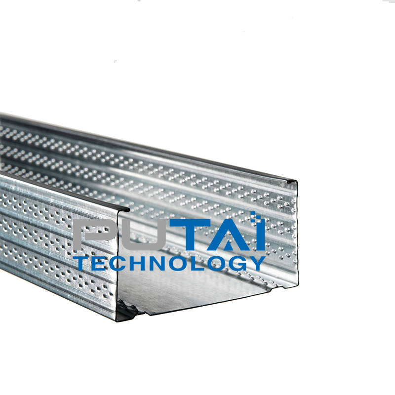 Putai Metal C U Stud Track for Building Construction Drywall Ceiling Profile