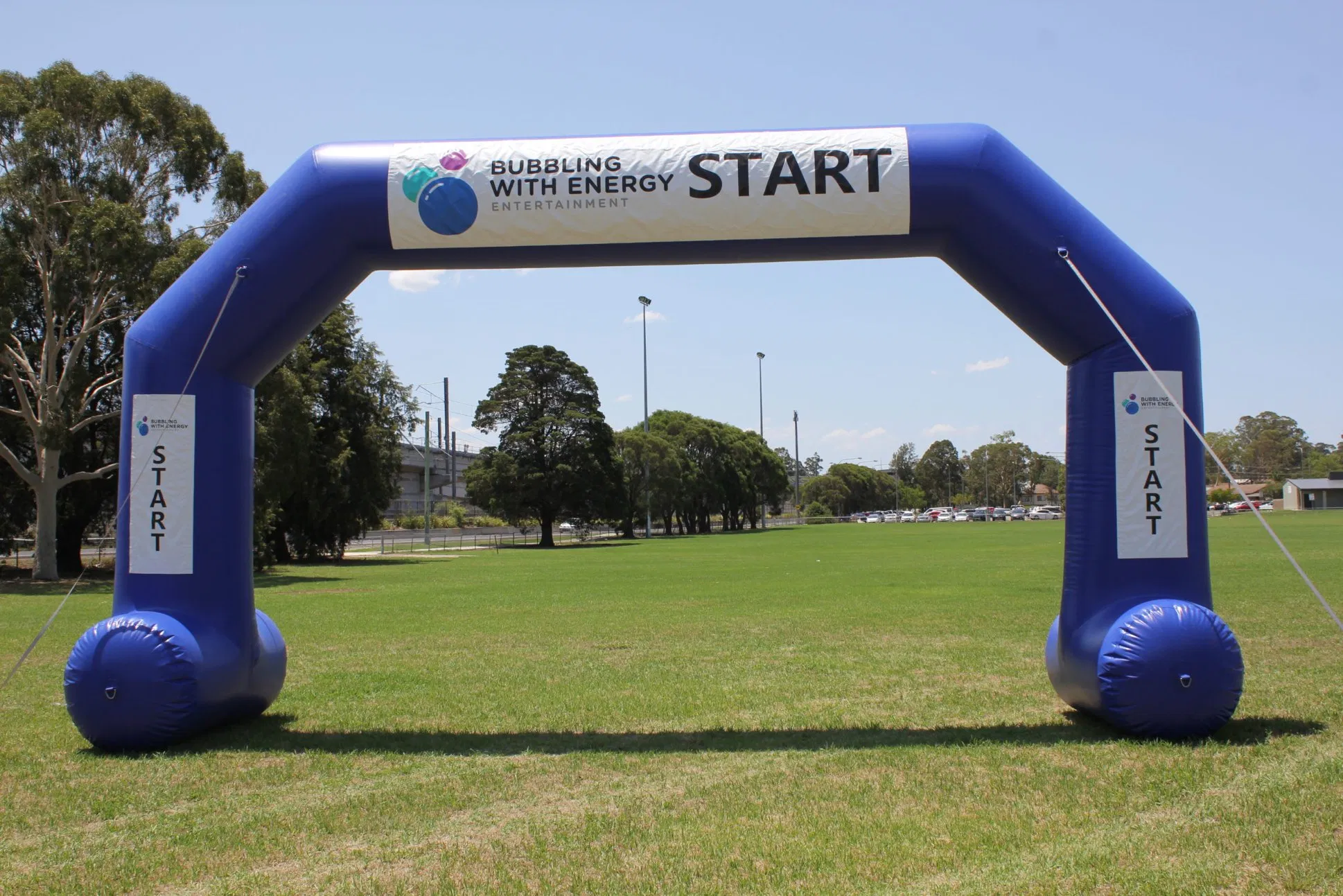 Outdoor Finish Entrance Giant Advertising Inflatable Arch Gate