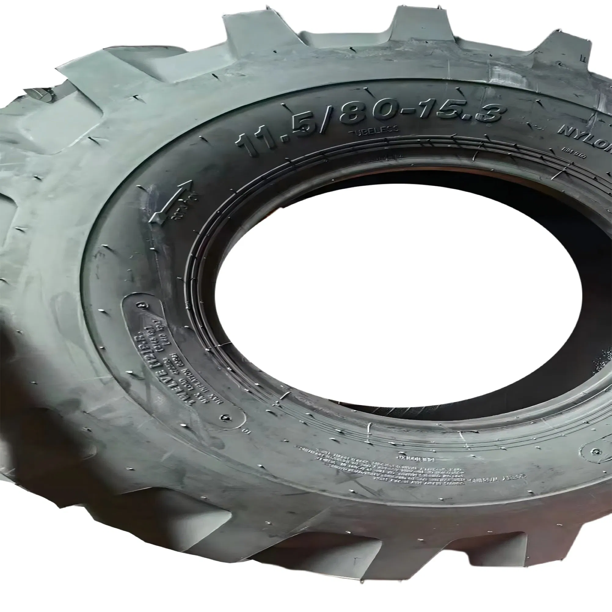 Premium 11.5/80-15.3 Herringbone Tractor Tire for Enhanced Performance
