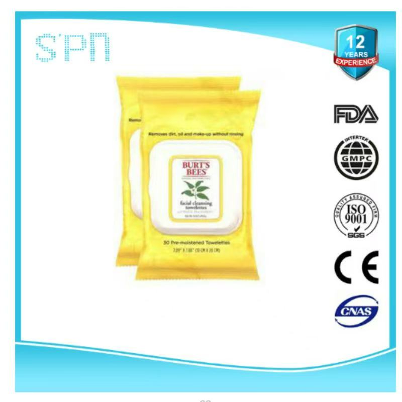 Влажные салфетки для снятия макияжа, биоразлагаемые