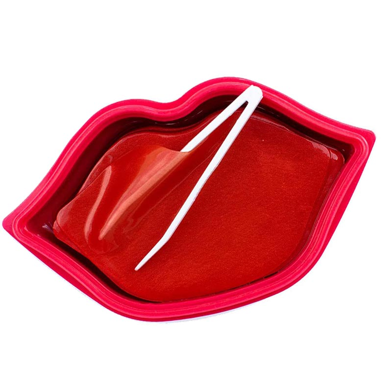 Hot Selling Natural Strawberry Vitamin C Collagen Moisturizing Lip Mask
