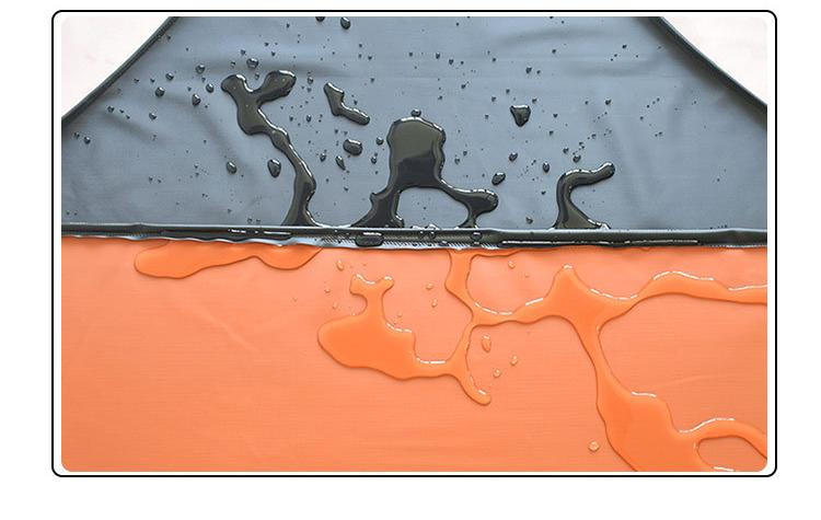 High Quality Black Car Industrial Long Washable Oil-Proof Apron PVC Apron