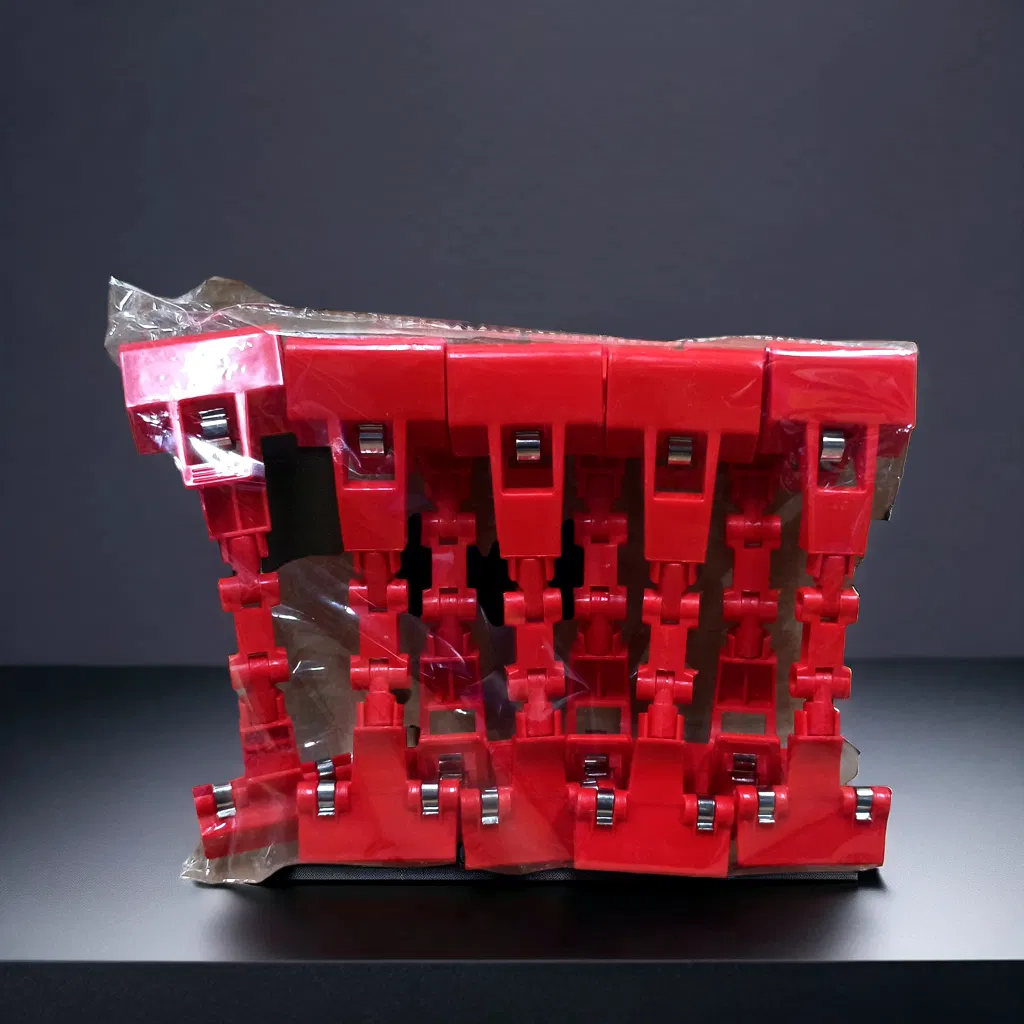 Label Clips for Supermarkets: Eco-Friendly Red and White Double-Ended Clips