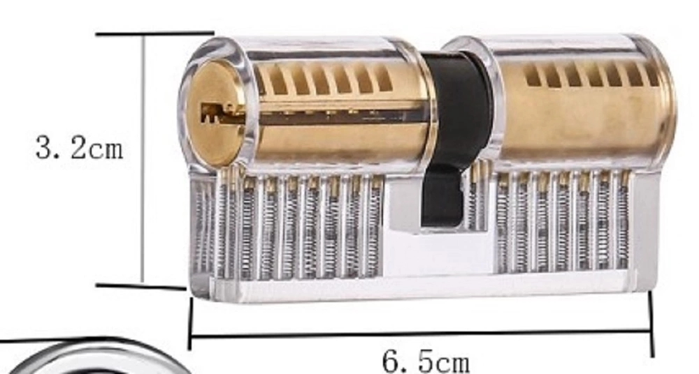 Yh1171 Stainless Steel Lock Pick Tool Lock Pick Set Locksmith Tools Plastic Box Lock Picks