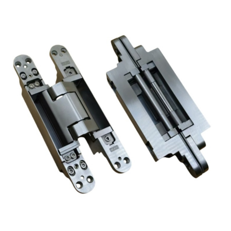 3D Invisible Adjustable Heavy Duty 200kg Hidden Concealed Large 304 Stainless Steel Hinge for Gate Wooden Swing Door