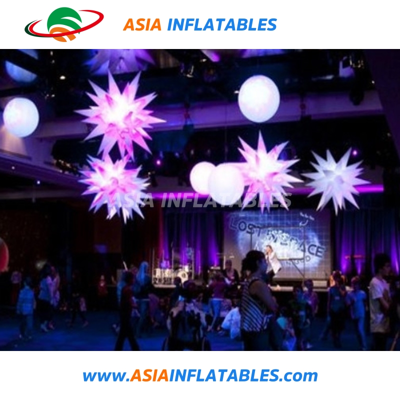 Inflatable Spiky Spheres Decoration/Inflatable Lighting Star