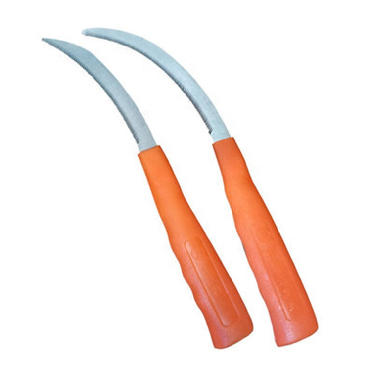 Steel Grass Tooth Sickle with Wooden Sickle Handle Plastic Handle on Hot Sale