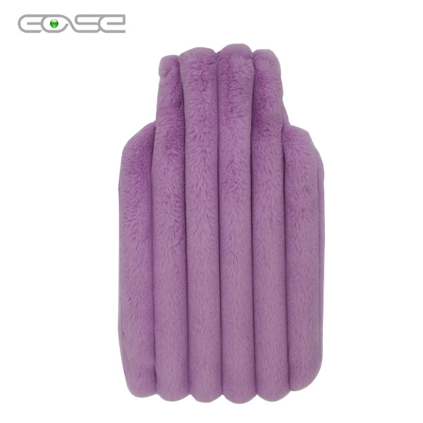 Ultra-Soft Faux Fur Hot Water Bottle for Cozy Comfort
