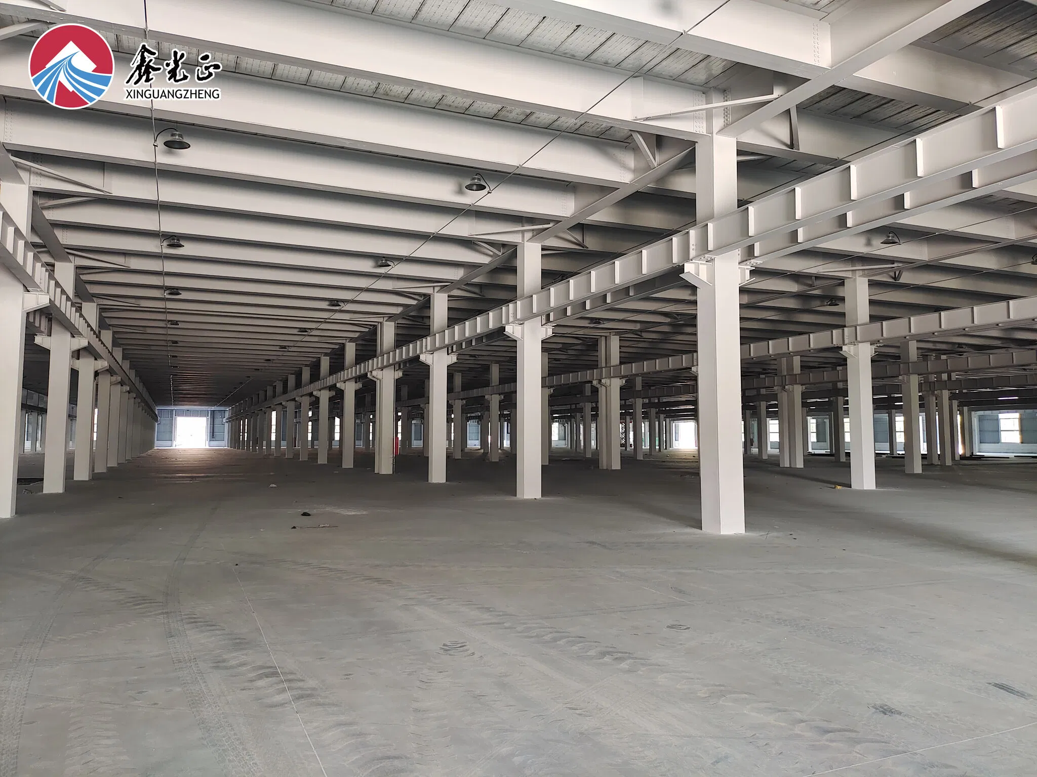 Prefabricated Steel Structure Frame Commercial Office Building, Shopping Mall Building