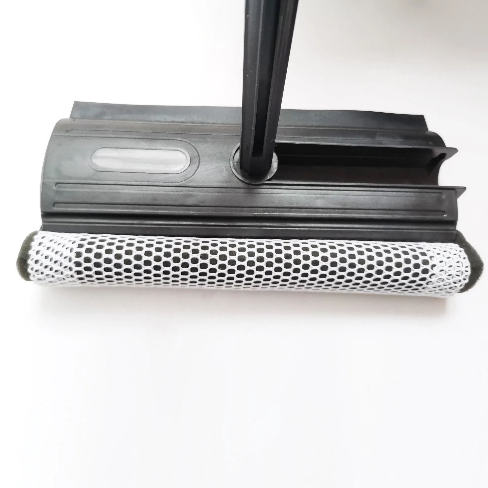 Foldable Window Squeegee Cleaning Tool Windshield Cleaning Sponge and Rubber Squeege for Tough Clean