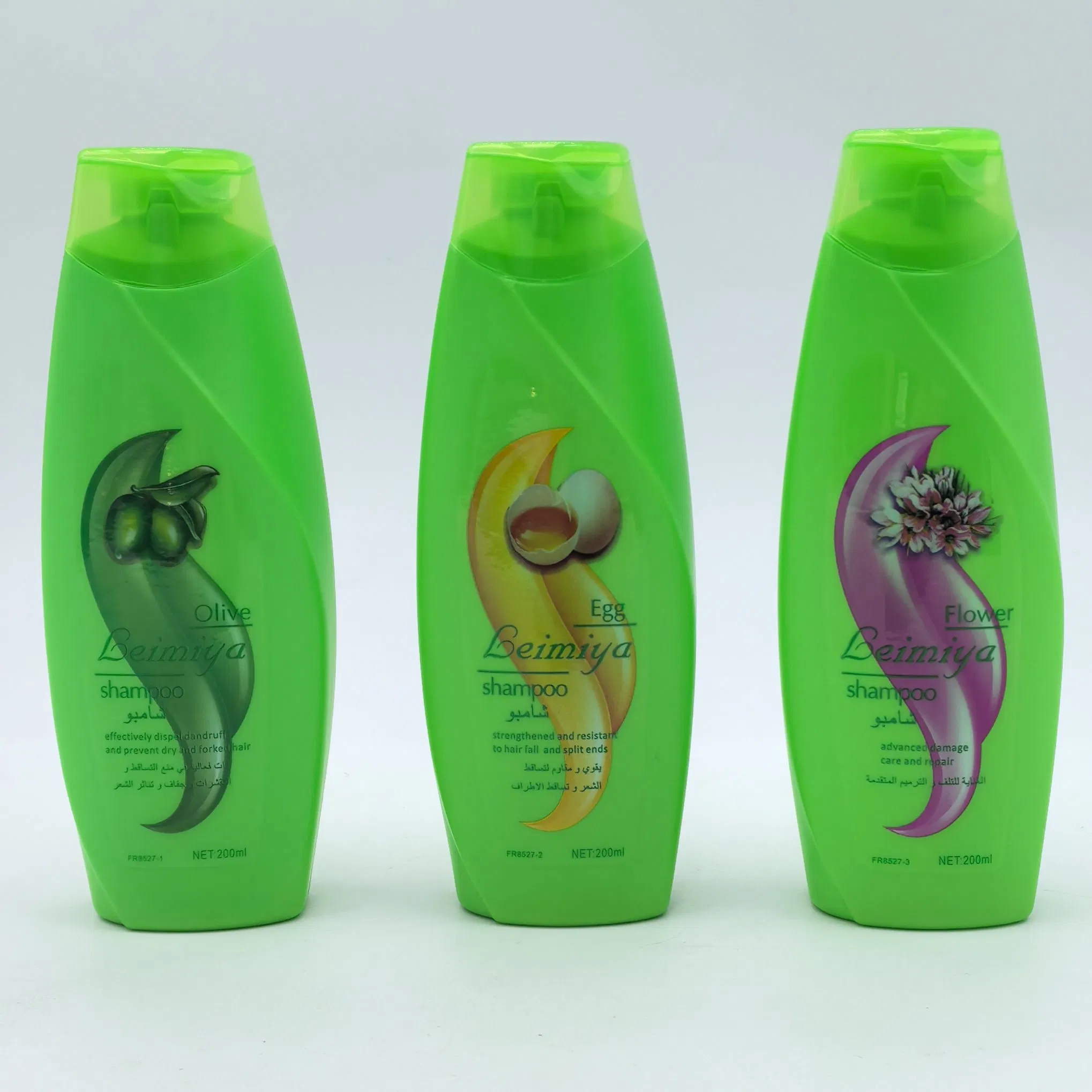 200ml Parya Olive/Egg/Flower Nourishing/Smooth and Silky/Deep Moisturizing Natural Plant Hair Care Shampoo