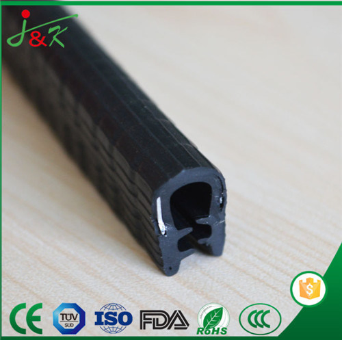 PVC and Steel Edge Decorative Strip Anti-Aging Rubber Seal Strip