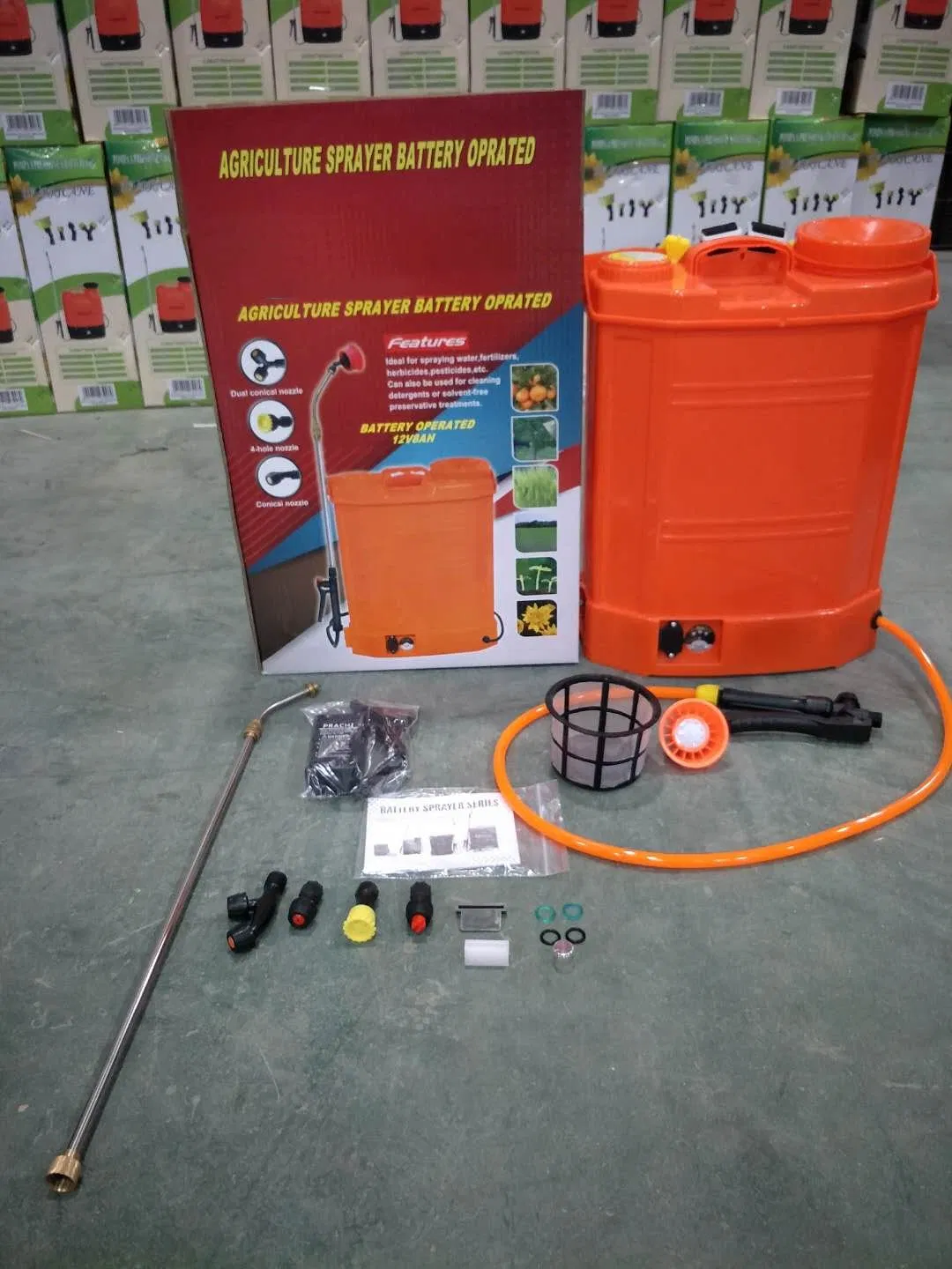 Farmguard 16 Liters Pesticide Backpack Electric Portable Disinfectant Sprayer