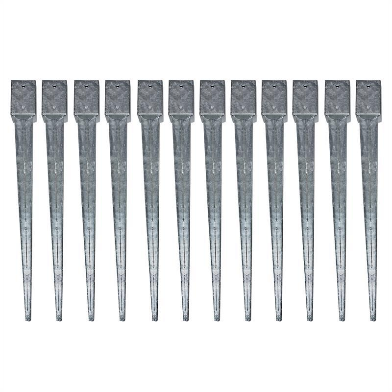 Besto Square Ground Anchor 71X71X900mm