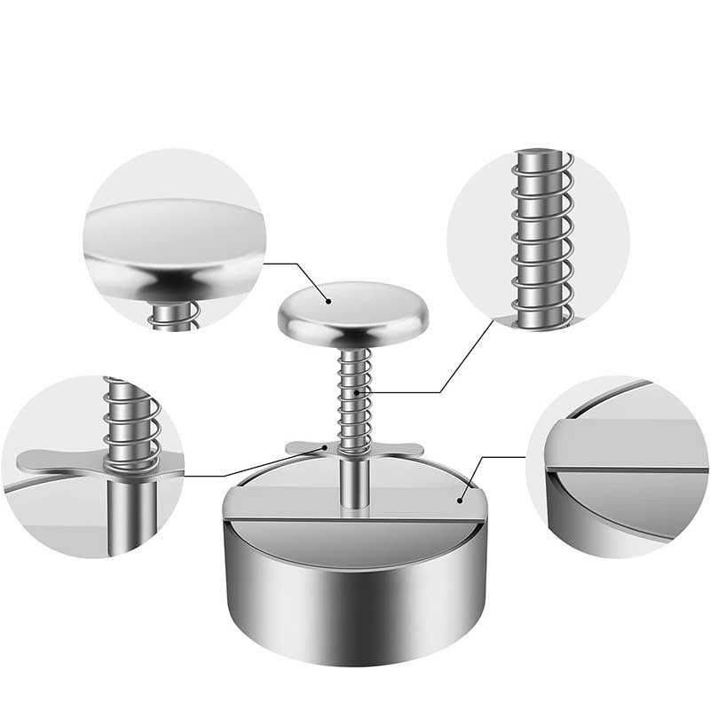 Three Hundred and Fourmeat Compactorstainless Steelcake and Meat Press Machinediy Rice and Vegetable Rollmeat Filling Mold