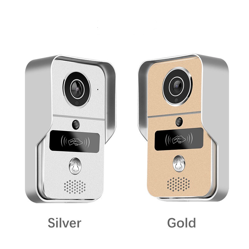 Wired Intercom Security Doorbell WiFi Camera Support Real Time Monitor and Unlock