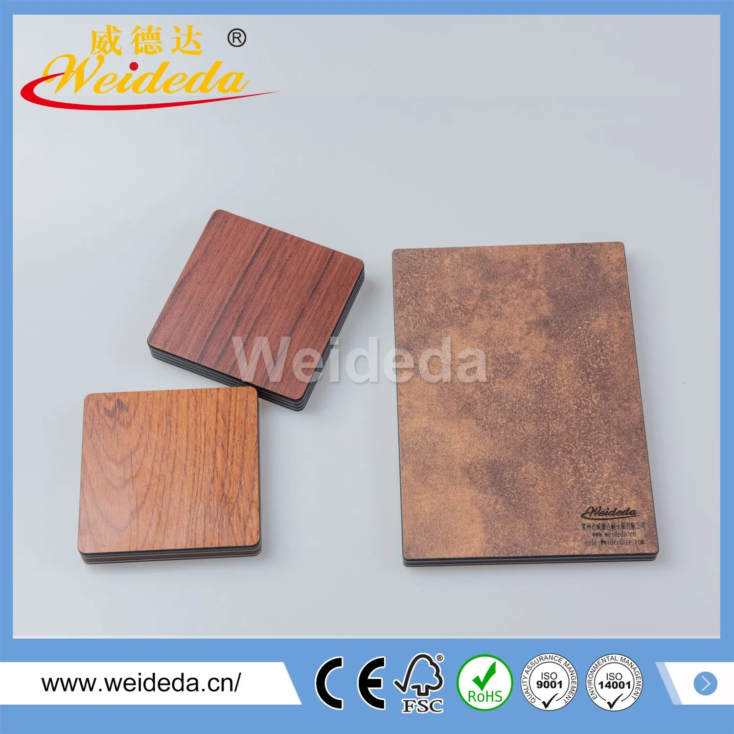 Wood Grain Color Core Compact Laminate