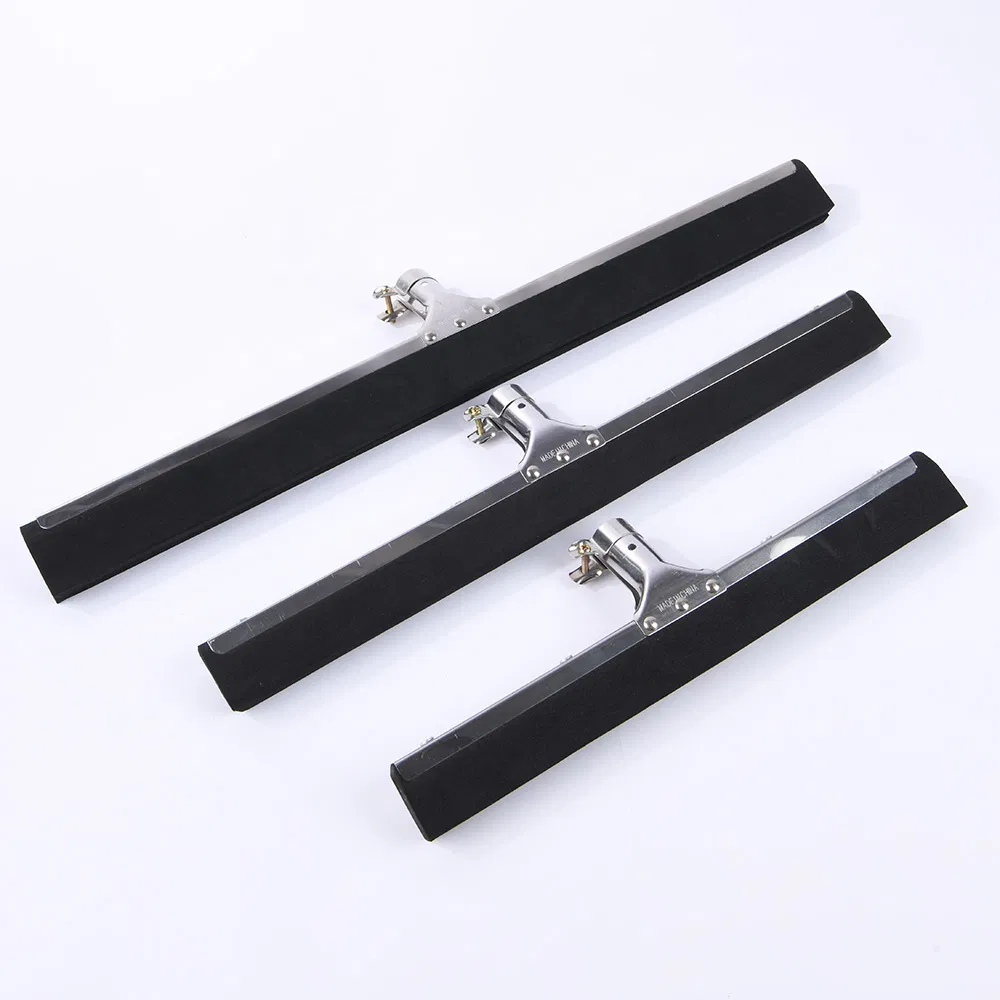 Heavy Duty Cleaning Scrubber Stainless Steel Floor Squeegee