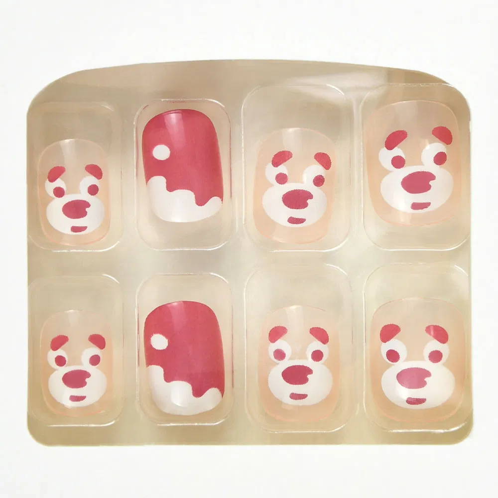 Custom Handmade False Nail Cheap Price Colorful Artificial Fake Acrylic Press on Nails Art