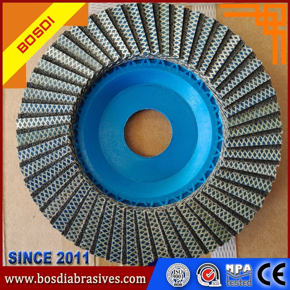 5in High Quality Diamond Flap Disc Polishing Porcelain and Tile Grinding Disc Flap Wheel