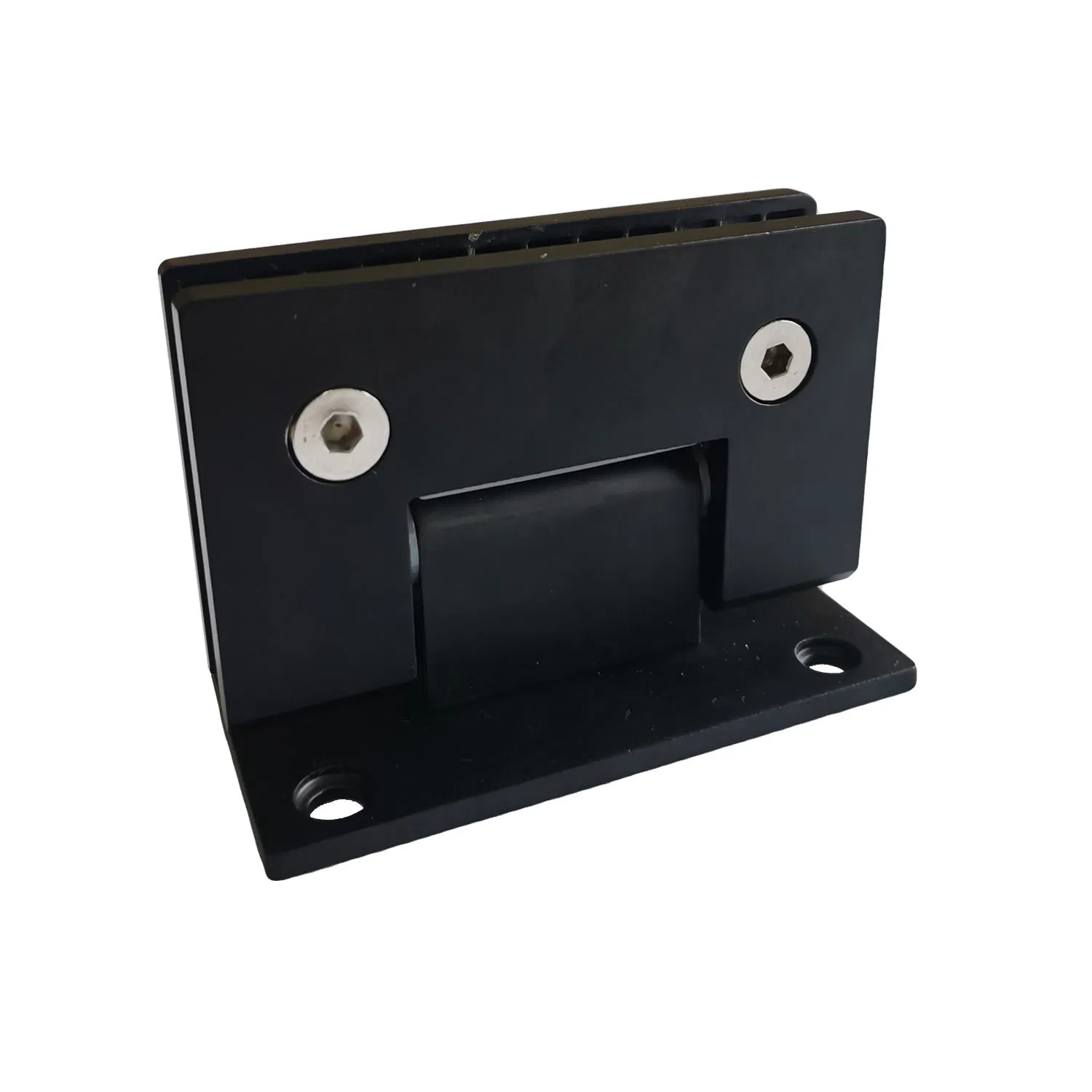 Customize Shower Enclosure Heavy Duty Powder Coating Matte Black Stainless Steel Zinc Zamak Hinge Glass Hardware Bathroom Door Accessories