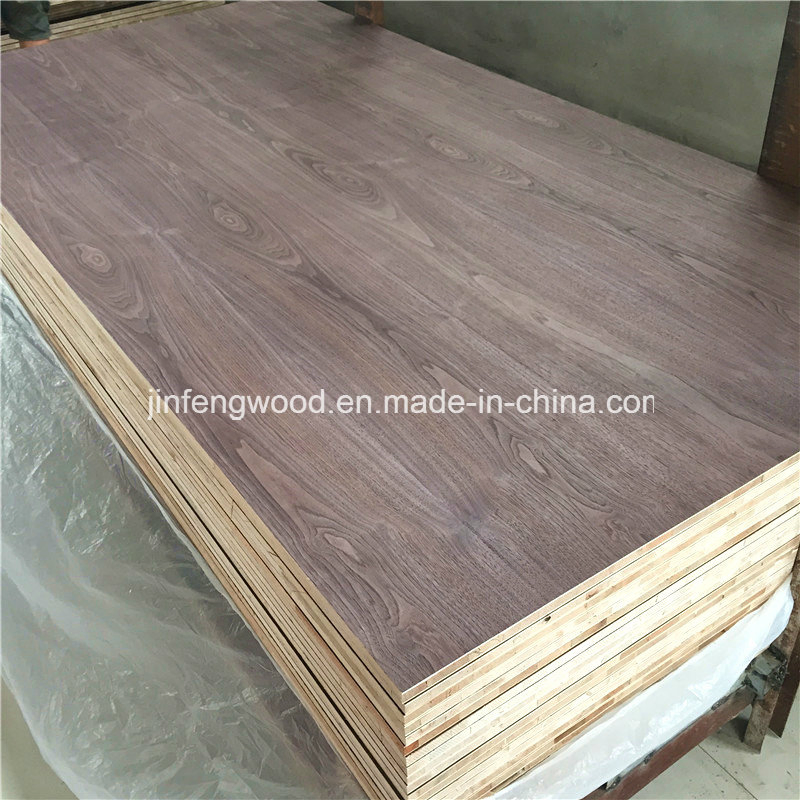 Natural Black Walnut Veneer MDF/ Blockboard