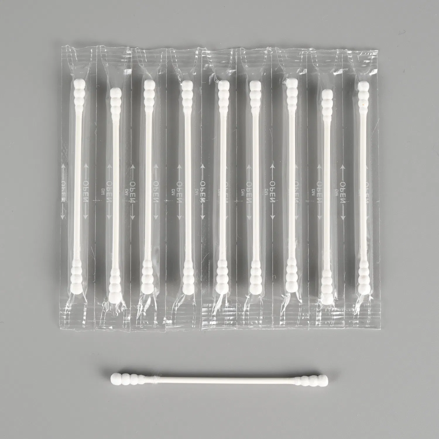 Individual Package Lovely Heart Paper Stick Cotton Pads