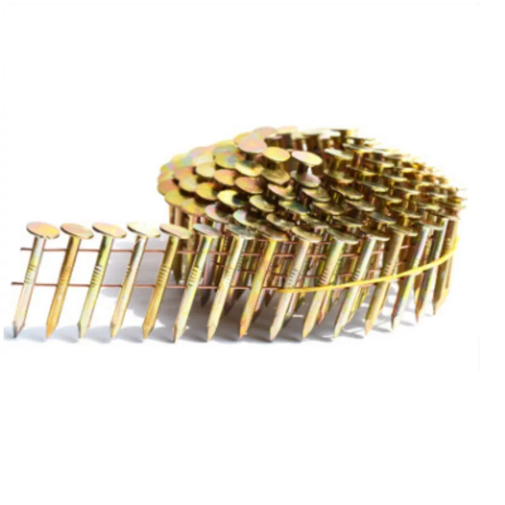 1 1/4" Smooth Galvanized Coil Roofing Nails for Wooden /Wooden Pallet Nails