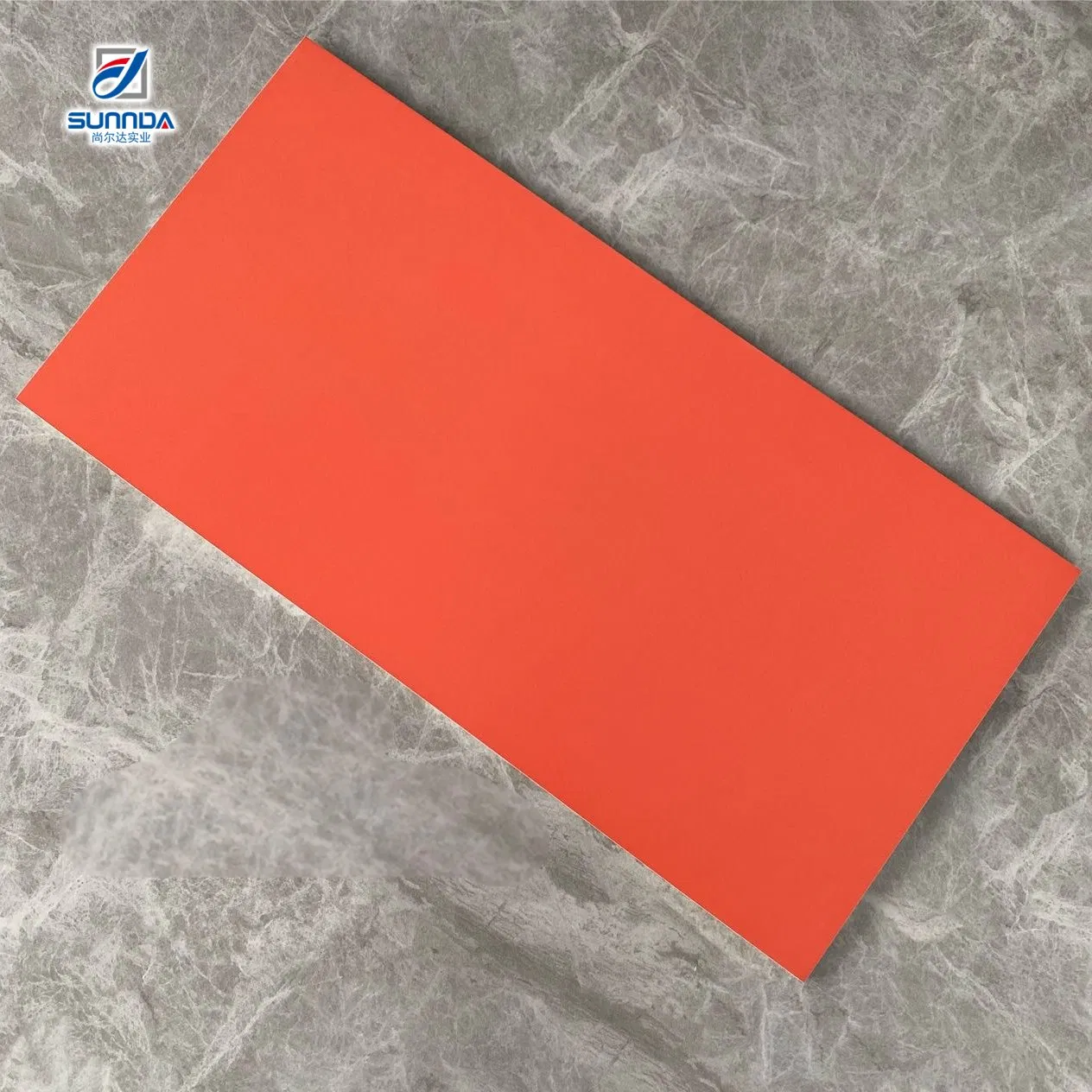 Pure Grey Bathroom Decoration 30X60cm Glazed Glossy Ceramic Wall Tile