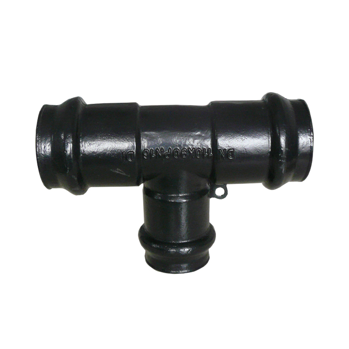 ISO2531 Epoxy Coating Ductile Cast Iron Dci Pipe Fitting for UPVC Pipe