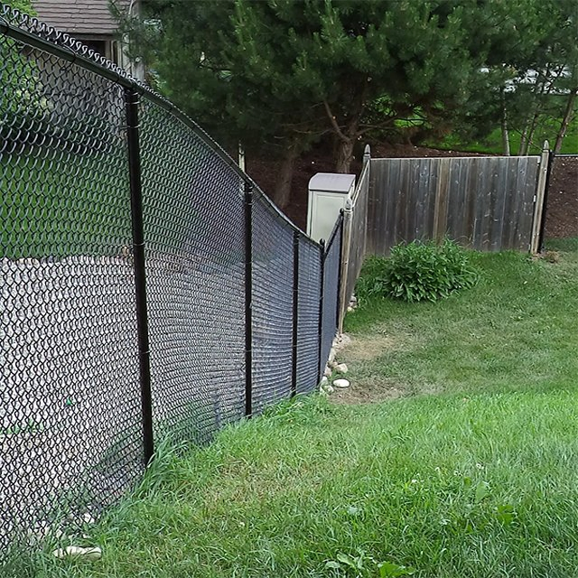 Security Fence for School Playground & Soccer Field Outdoor PVC Coated Garden Galvanized Chain Link for Farm Use