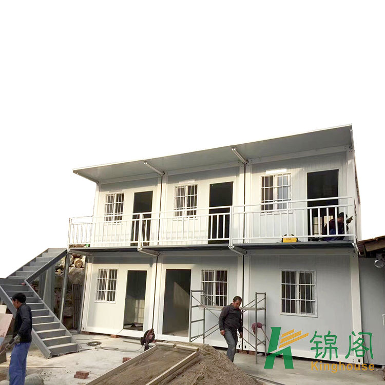 Earthquake Proof Small Two Story Modern Modular Portable Container House