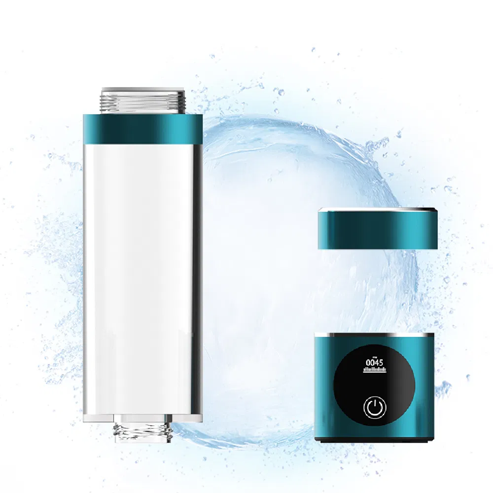 Portable Hydrogen-Rich Water Cup Hydrogen Rechargeable 280ml Water Bottle with Spe Technology