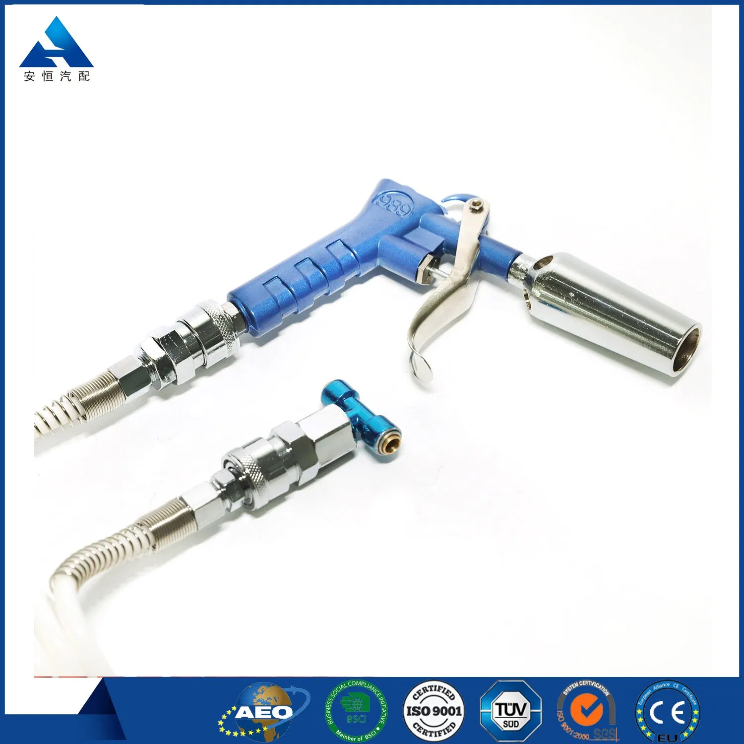 High Quality Pneumatic Tools High Power Air Dust Gun Kit Dual Purpose High Pressure Air Vacuum Blow Gun Set