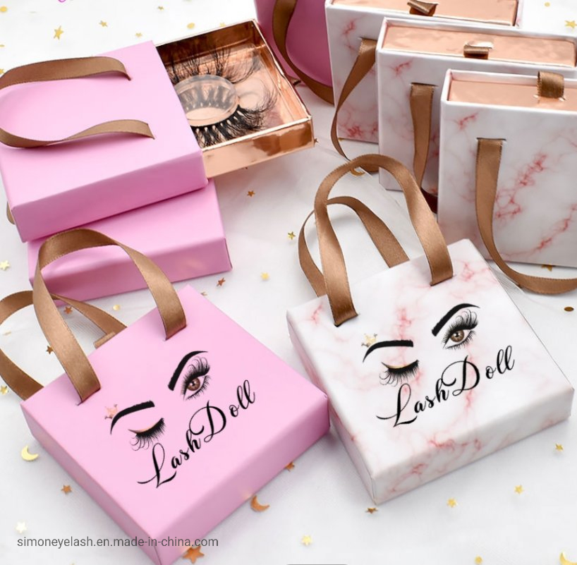 Fluffy Mink Eyelash Set with Eyelash Glue and Applicator