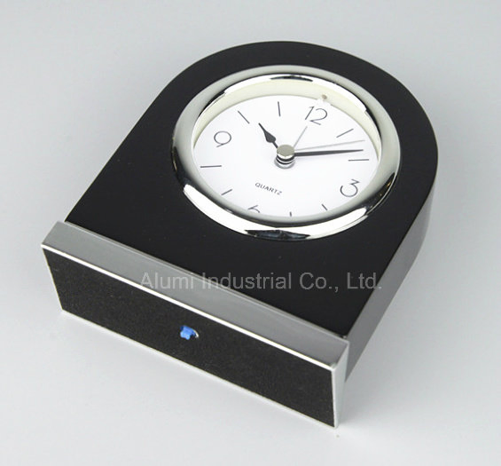 Wooden Table Alarm Clock for Hotel Rooms Hotel Equipment