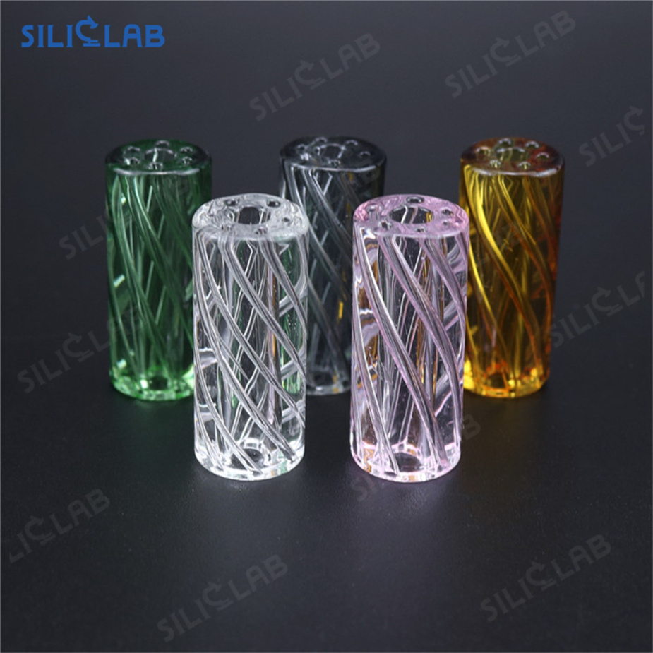 Wholesale Straight Pre-Roll Rollng Paper Smoking Accessories 7-Hole Glass Filter Tips