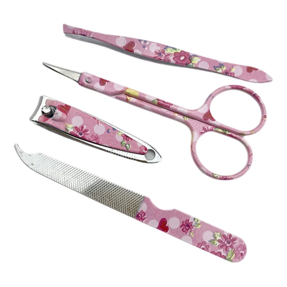 Professional Cute 4PCS Tool Kit Personal Care Nail Clipper Kit Manicure Pedicure Set