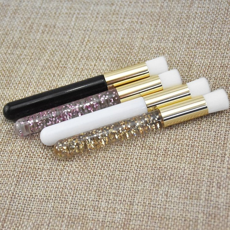 OEM Blackhead Nose Washing Cleaning Makeup Brush Lashes Shampoo Eyelash Extension Cleansing Black Eye Lash Cleaning Brush