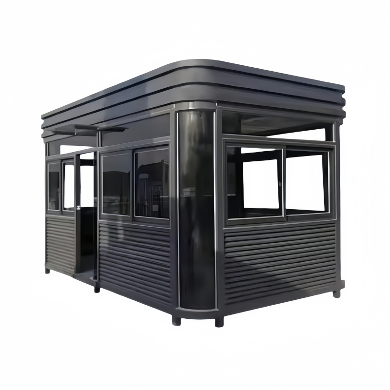 Factory Outdoor Portable Steel Structure Luxury Modular Mobile Modern Prefabricated Security Guard Container Houses for Sentry Kiosks