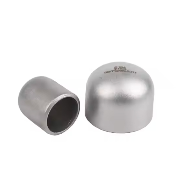 Top Popular 304/304L Elliptic Shape Customized Caliber and Depth Large 316 Stainless Steel Pipe Dome End Cap for Petroleum