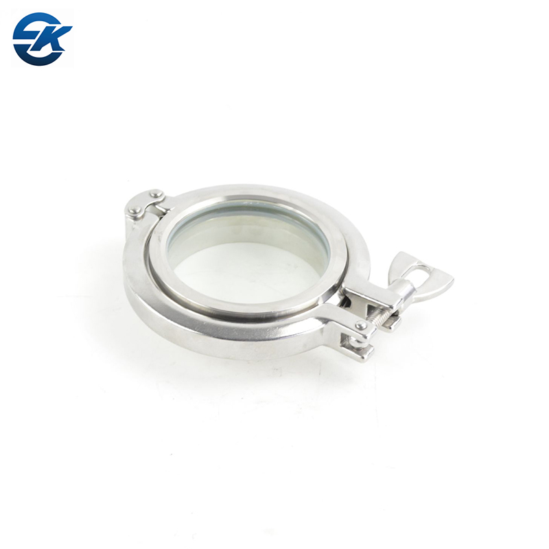 Food Grade Sanitary Stainless Steel Clamp Union Type Sight Glass for Tank