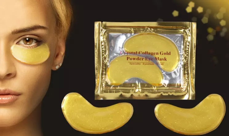 Popular New Arrival Product 24K Gold Collagen Crystal Under Eye Gel Patch Pad Eye Mask Manufacturer