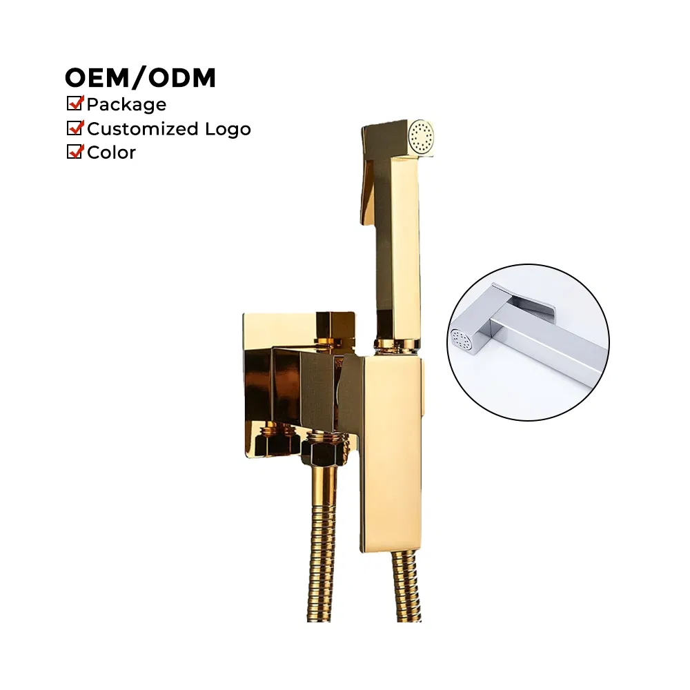 Смеситель для биде Bobao Modern Brass, хром