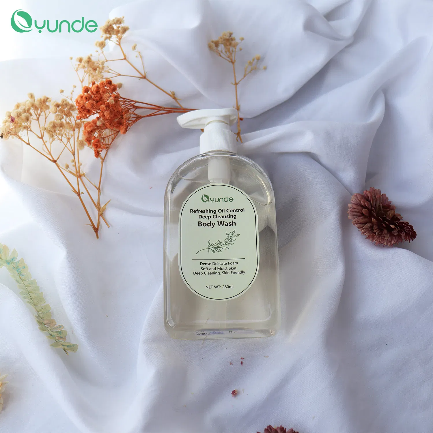 ODM OEM Rich in Vitamin B5, Moisturizing and Lubricating Body Wash