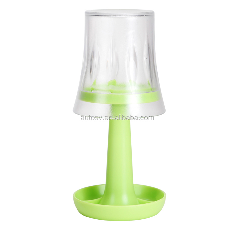 Unique Shape Holder, Lampshade Type Toothbrush Holder, ABS Plastic Holder with Cover