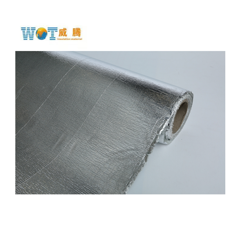 Al-Ht2025 0.75mm Aluminized Fiberglass Cloth