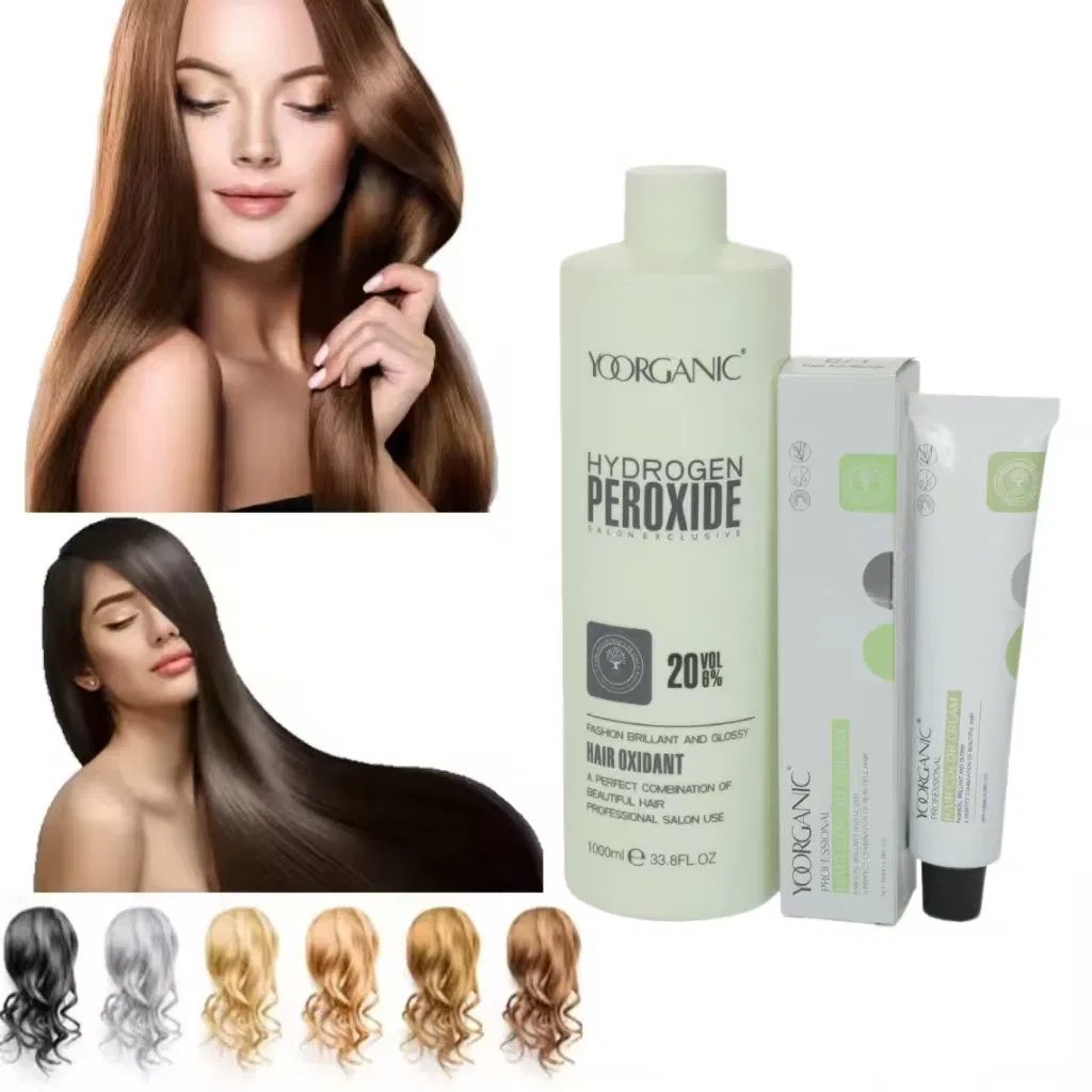 Private Label Hair Salon Products Low Ammonia Street Style Brilliant Colour Permanent Hair Dye Cream Organic Hair Color